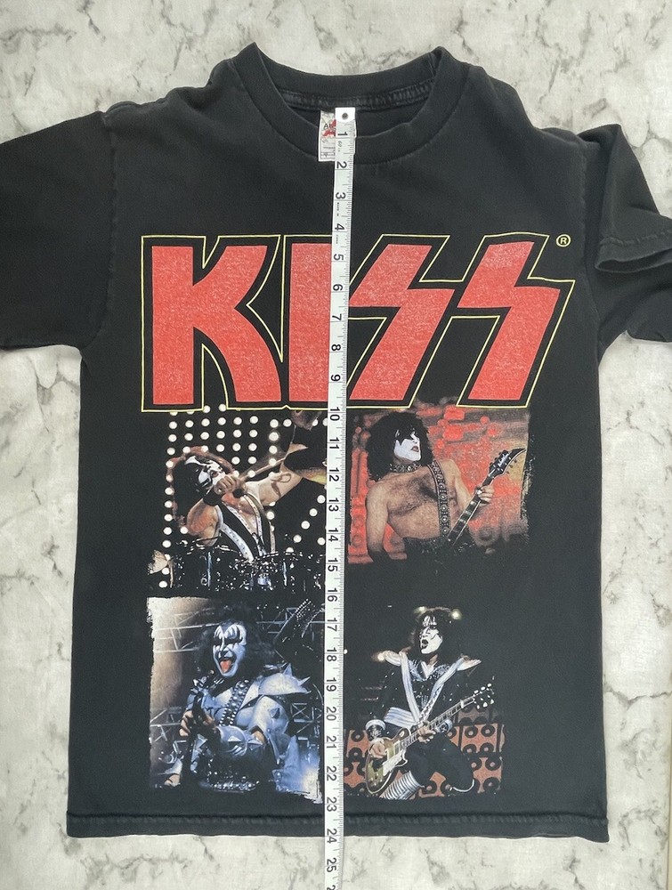 KISS ALIVE 35 Tour 2009 Vintage 2-Sided Black T-Shirt Alstyle Size Small