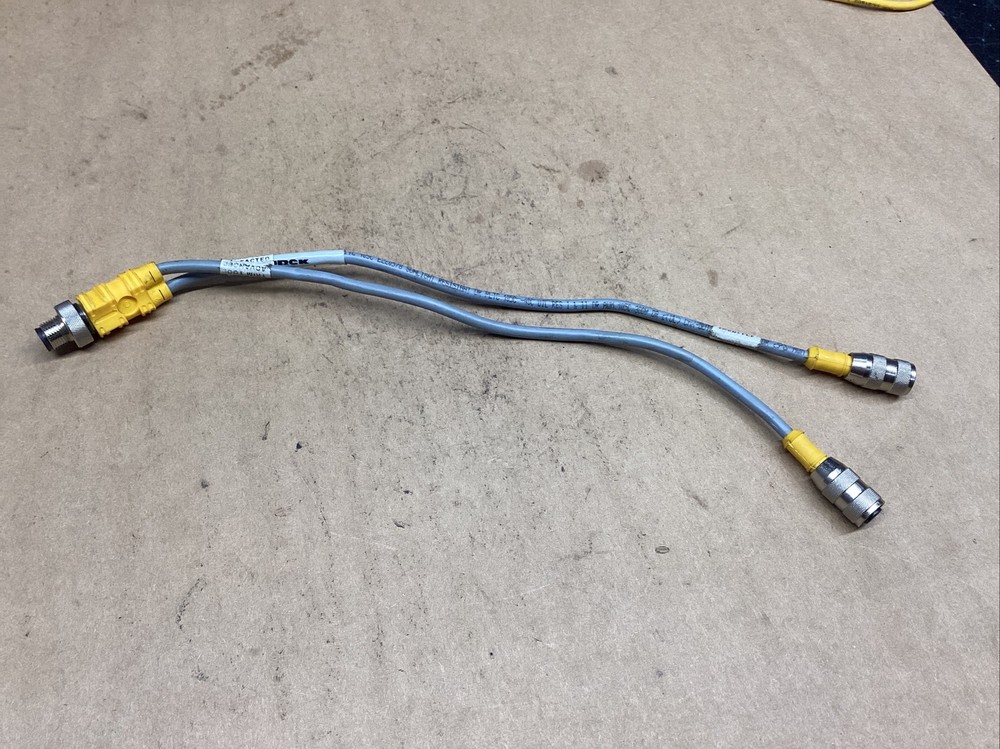 Used TURCK Cordset Split Plug Cored #831I135