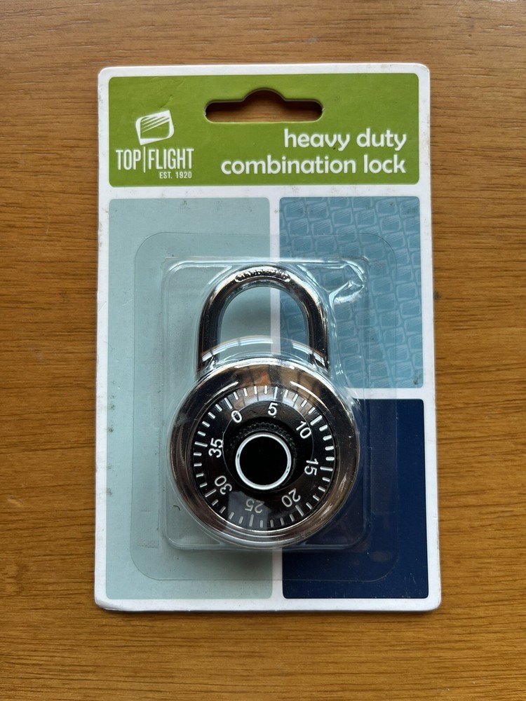 Top Flight Heavy Duty Combination Lock