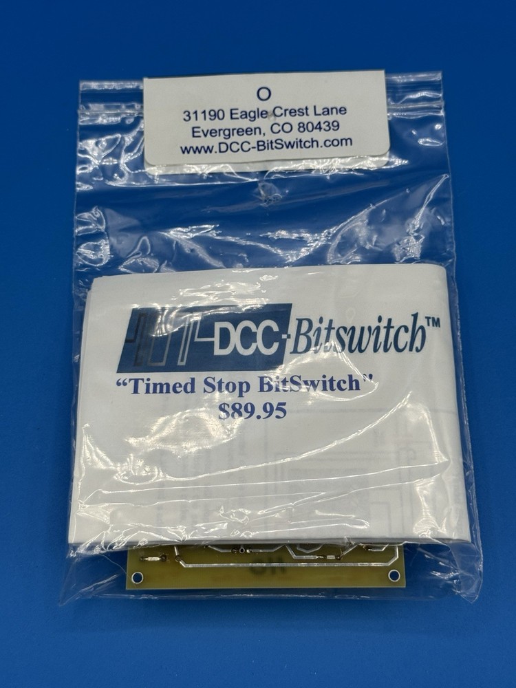 DCC Bitswitch automatic station stop control