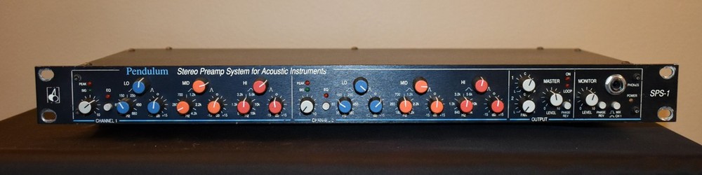 Pendulum SPS-1 preamp for acoustic instruments