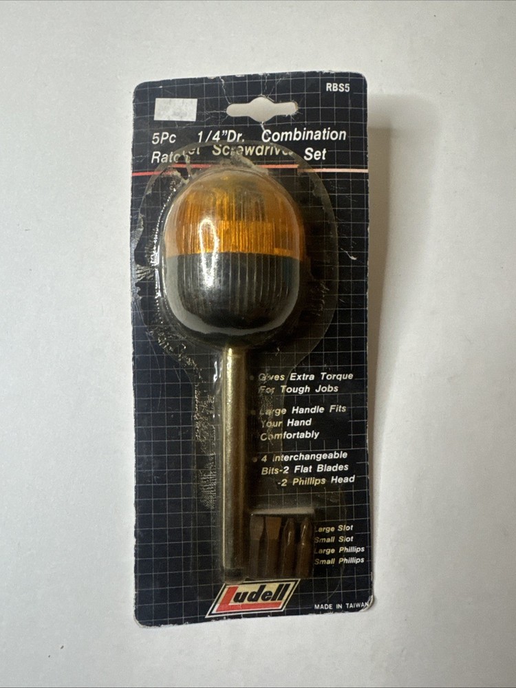 Ludell Easydriver Ratchet Screwdriver
