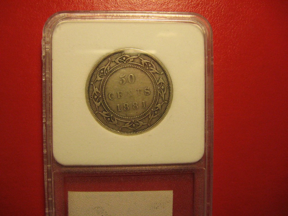 1881 Newfoundland coin set