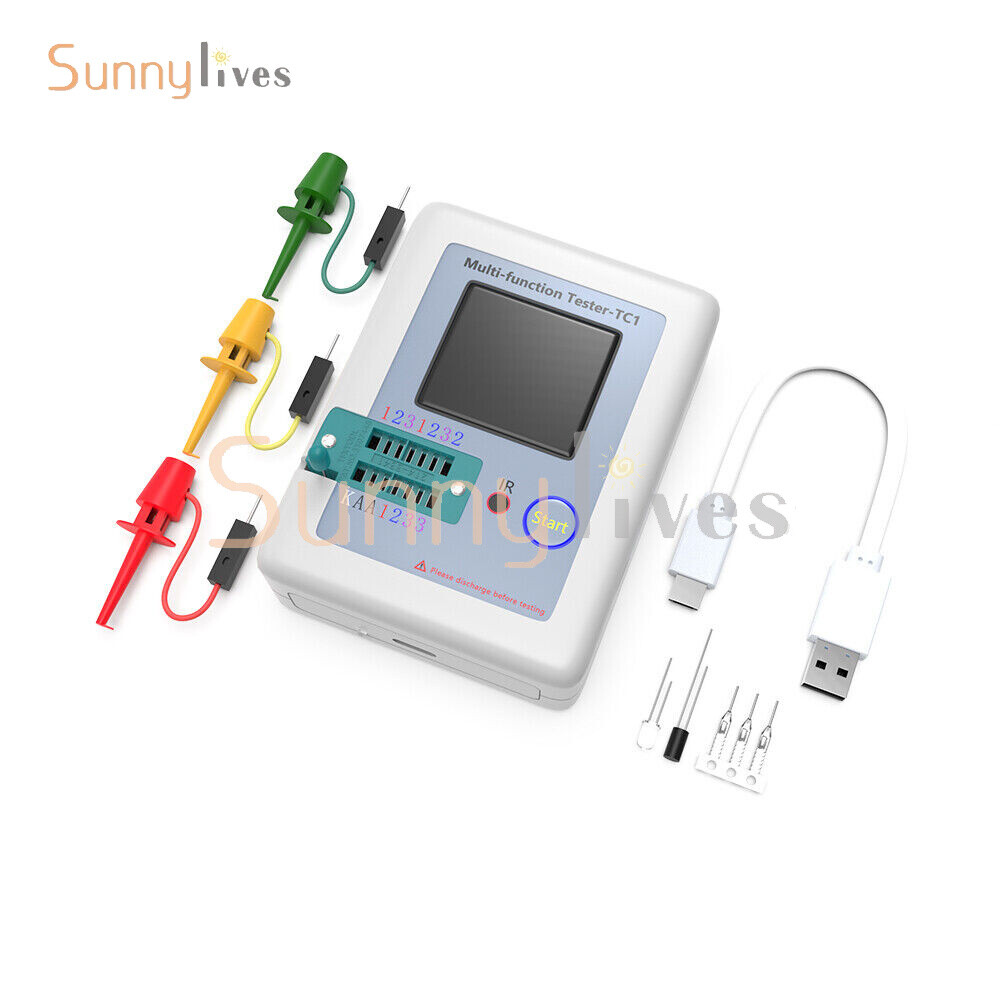 LCR-TC1 Transistor Tester TFT Diode Triode Capacitance Meter Capacitor Tester