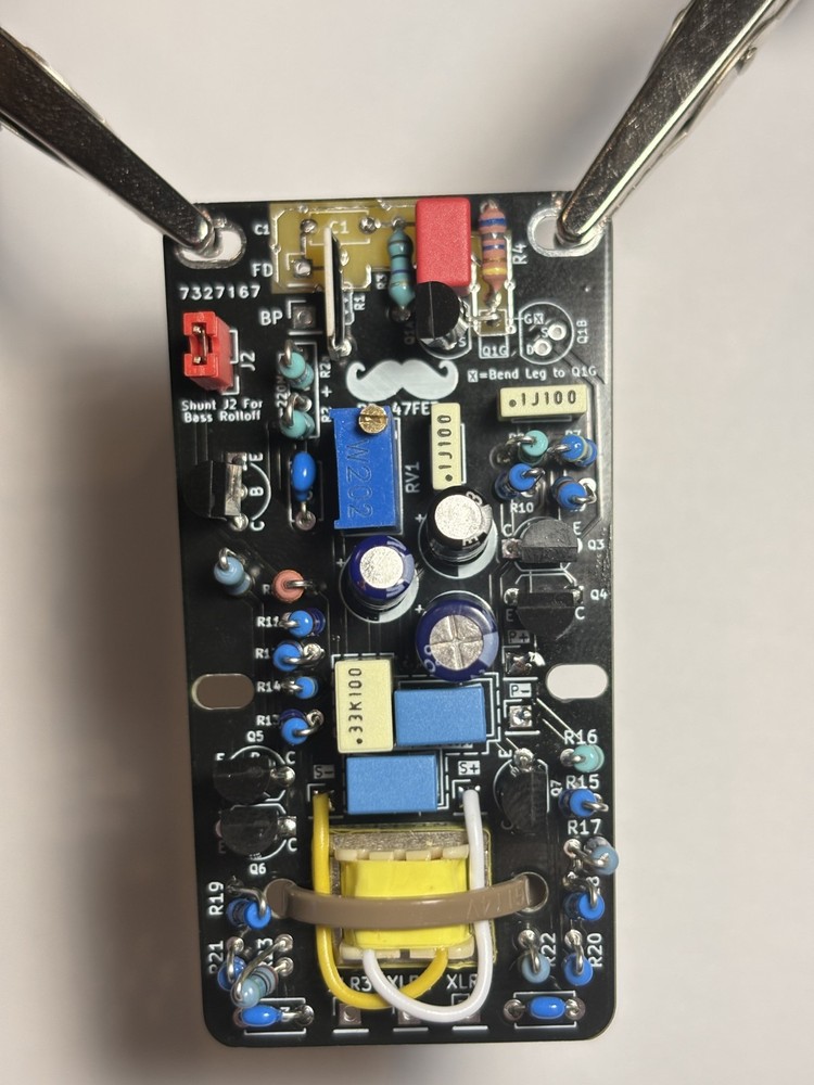 Studio Microphone DIY Kit - U47FET-Style - Pro Audio PCB & Components