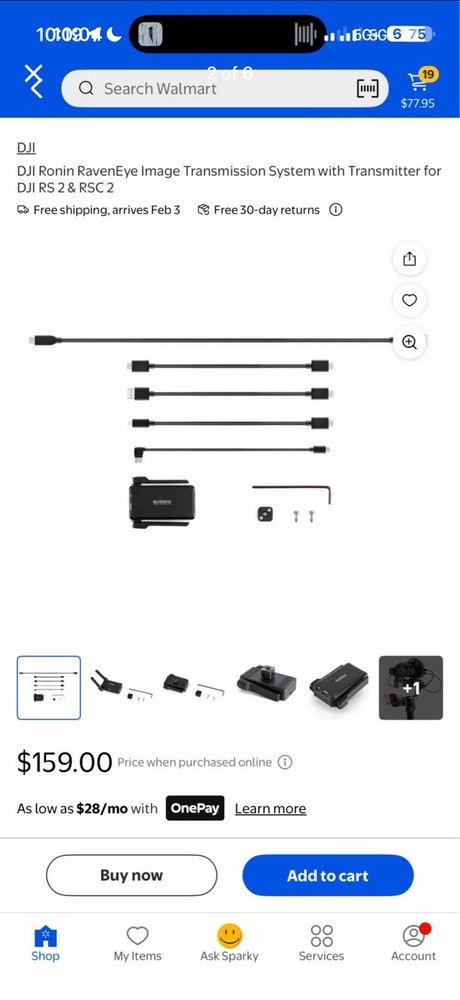 DJI Rs 4 Pro Combo (with Raven Eye)