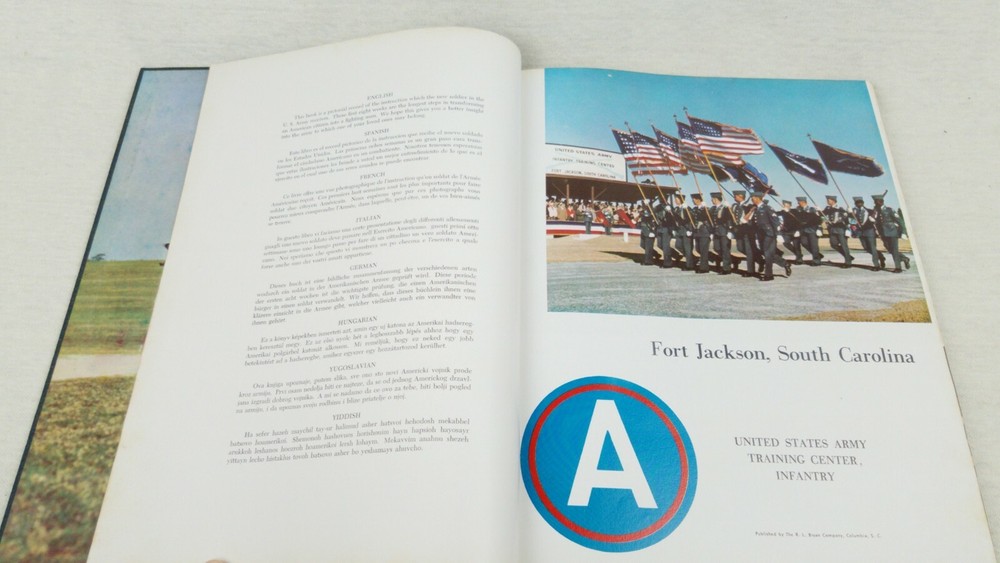 1959 US Army Training Center Infantry Fort Jackson Basic Training Yearbook