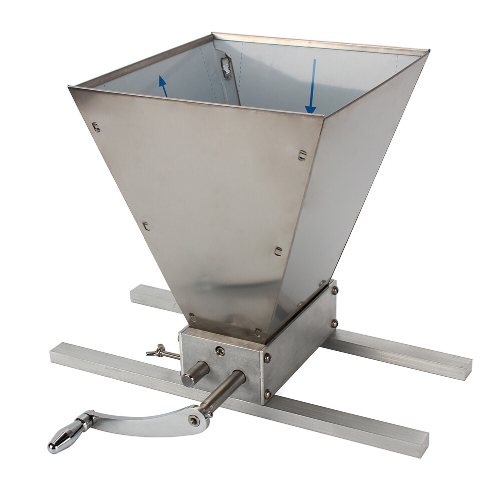 Home Brewing Wheat Barley Grinder 2 Roller Grain Crusher Double Roller Malt Mill