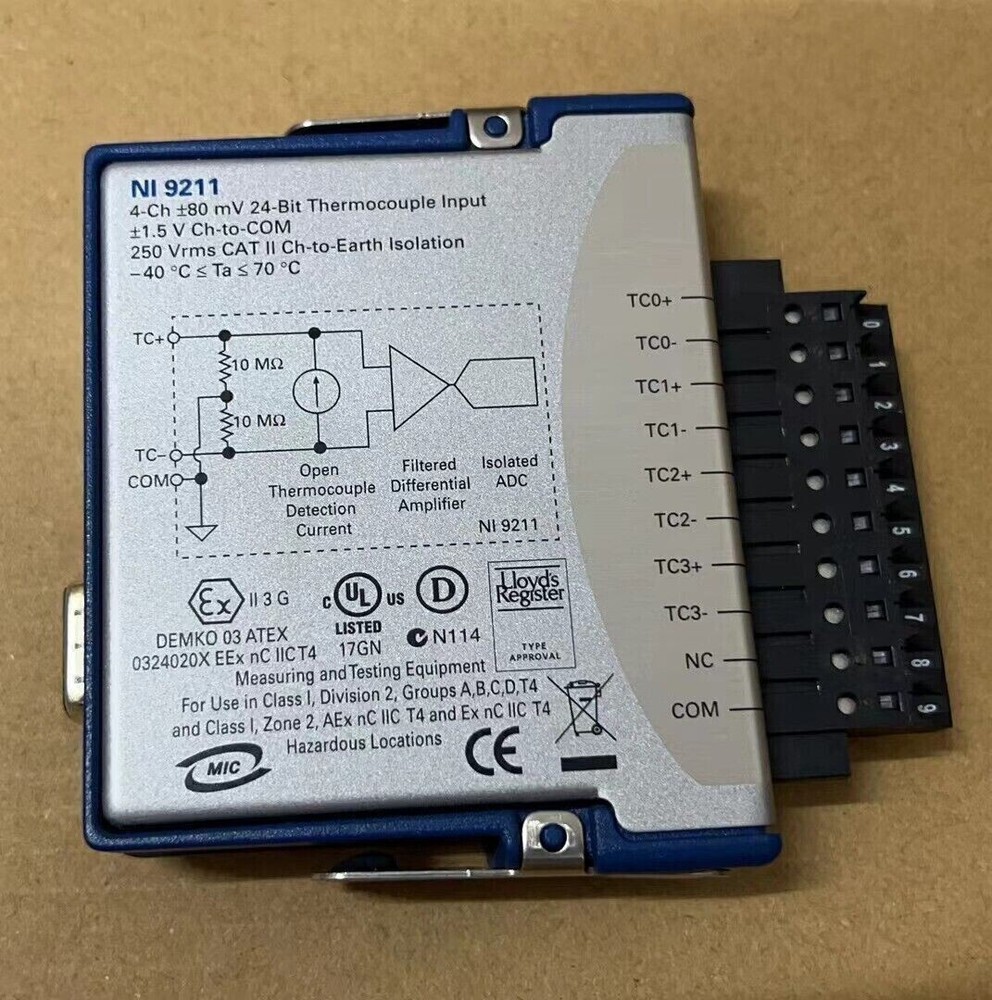 National Instruments NI-9211 C Series Temperature Module Free Shipping
