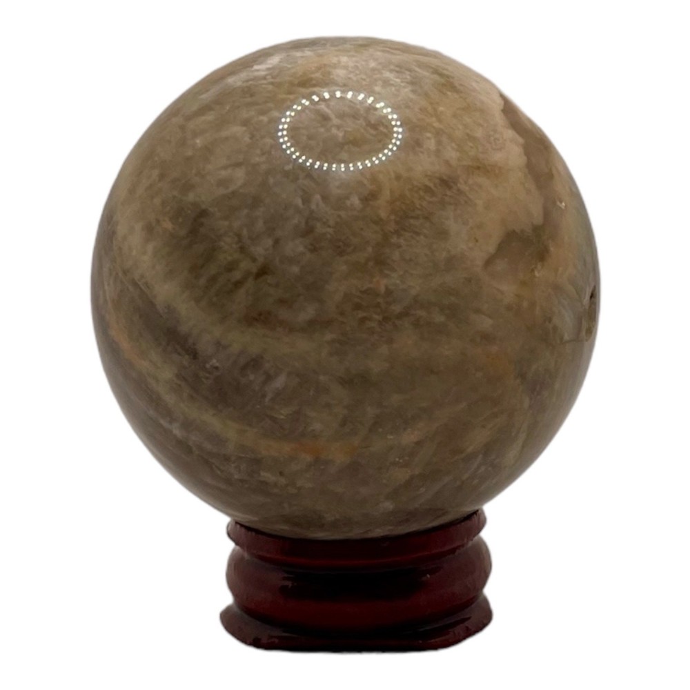 Blue Flash Moonstone Sphere
