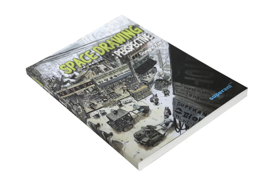 Space Drawing: Perspective by Dong Ho Kim Authentic drawing book Soft Cover