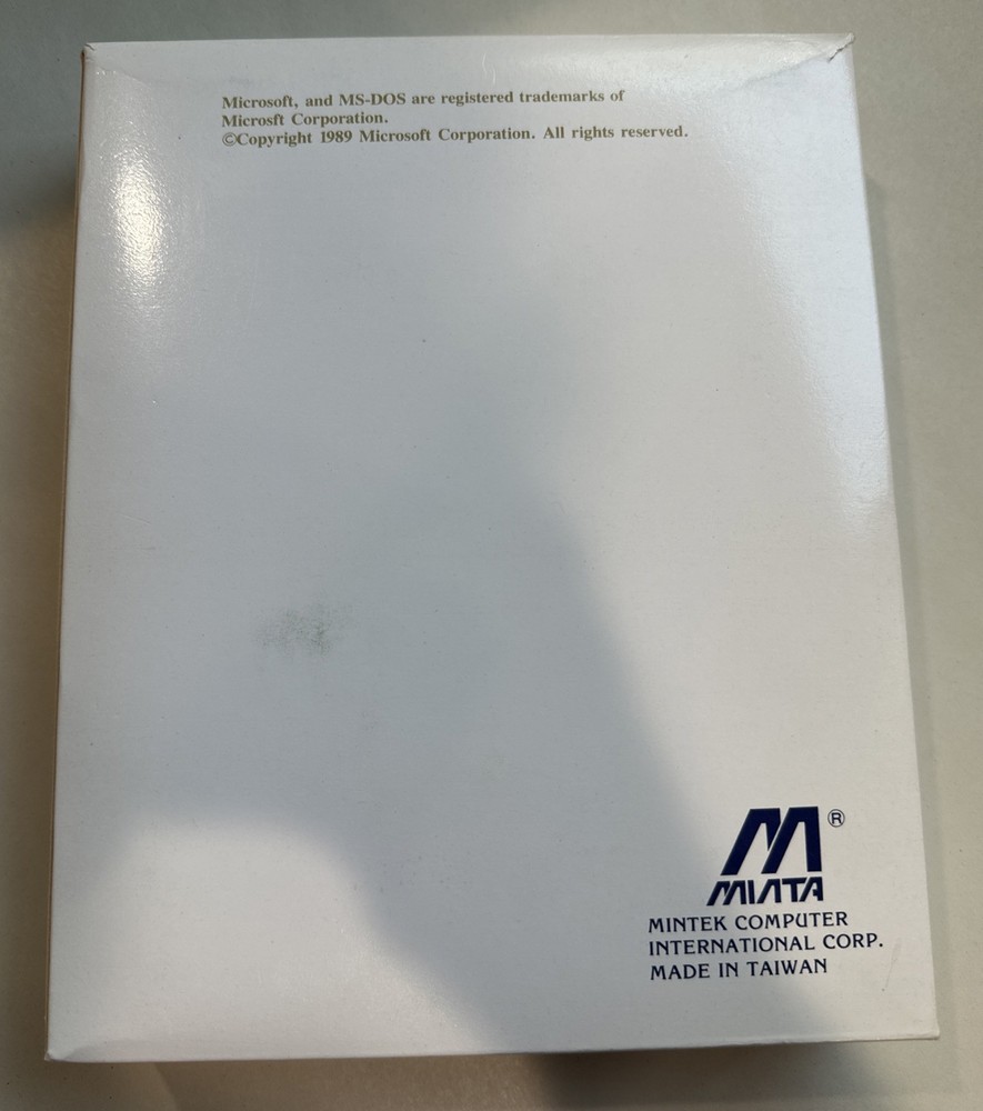 Microsoft MS-DOS 5.0 Operating System 1989 Complete In Box