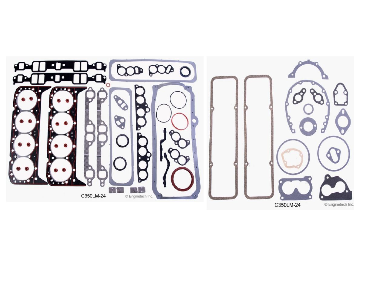 Full Overhaul Gasket Set for 1986-1995 Chevrolet SBC 350 TBI 5.7L V8