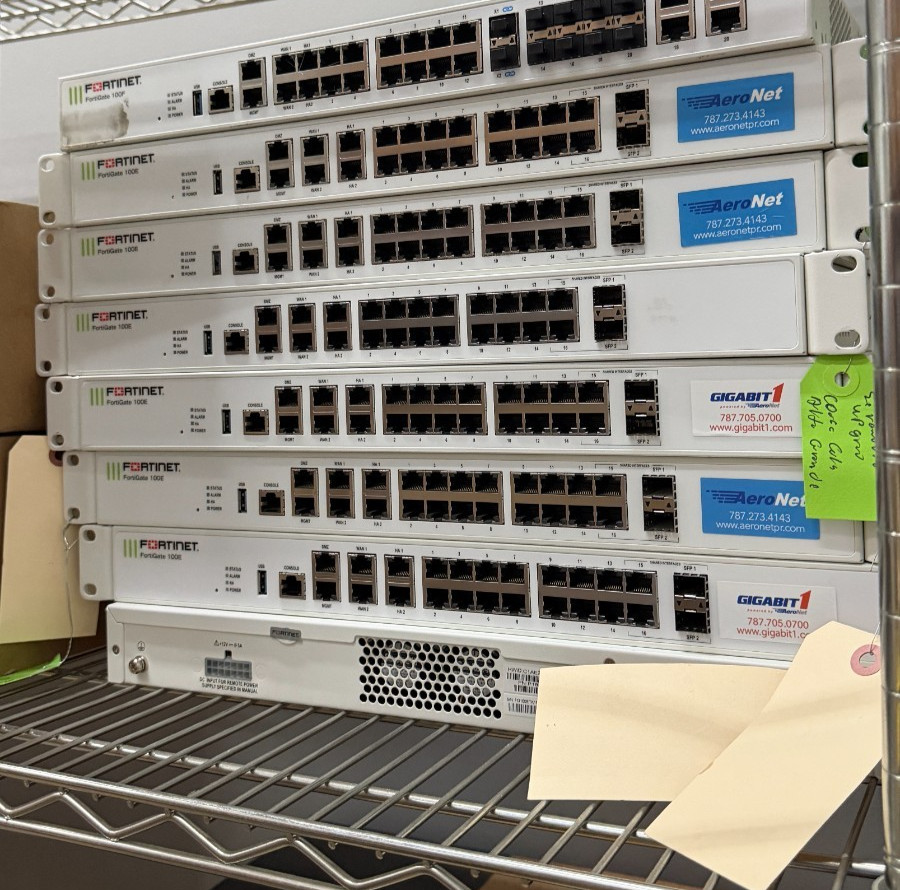 Fortinet FortiGate 100E FG-100E Network Security Firewall