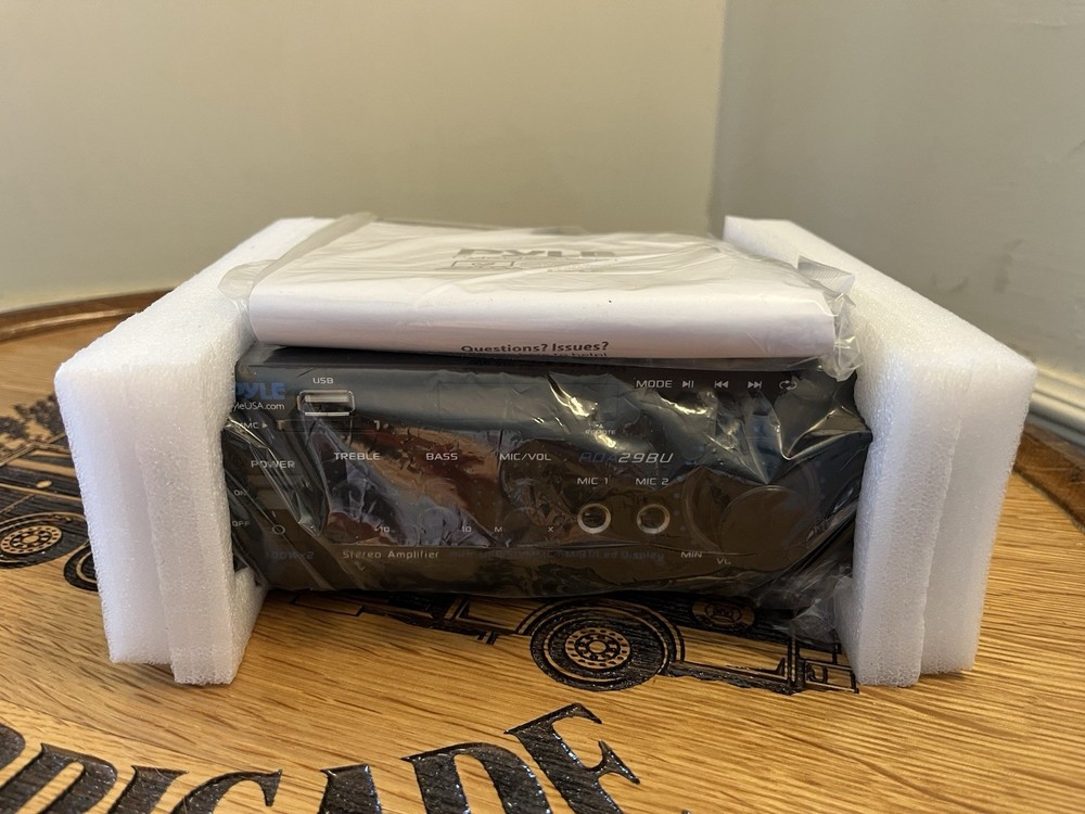 Pyle PDA29BU.5 Wireless Bluetooth Stereo Power Amplifier - Open Box
