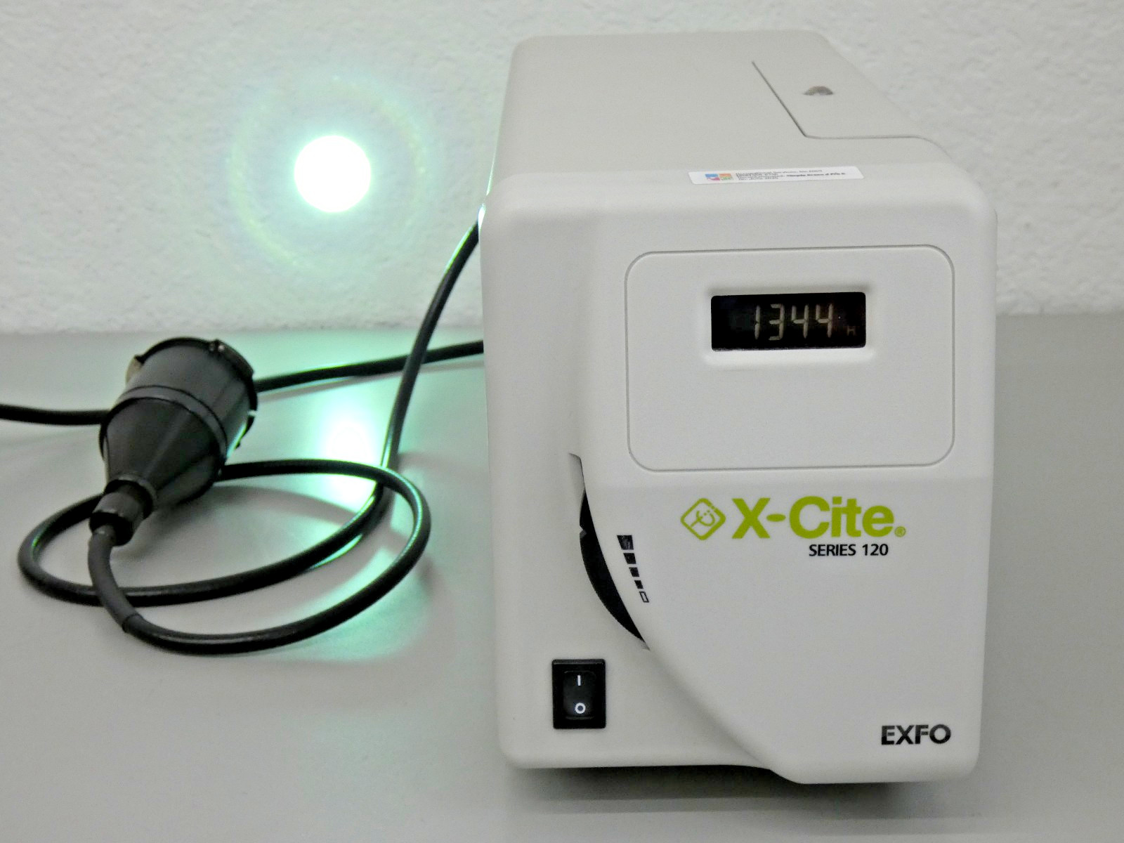 EXFO X-Cite XI120-XL Illuminator, Light Guide, Collimator for Nikon /TIRF