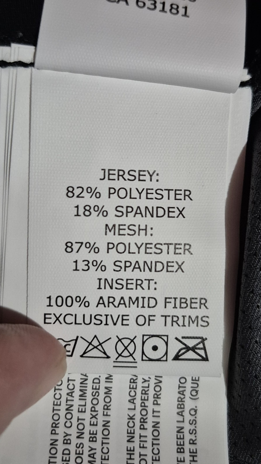 Shock Doctor Core Compression Hockey Shirt Mens Long Sleeve Black L Large