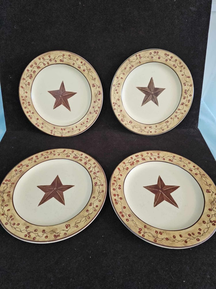 4 Barn Star Salad Plate Ltd Commodities 8 3/4"