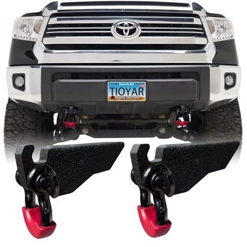 Front Demon Bracket Tow Hook Shackle Mount Kit Compatible with 2007-2021