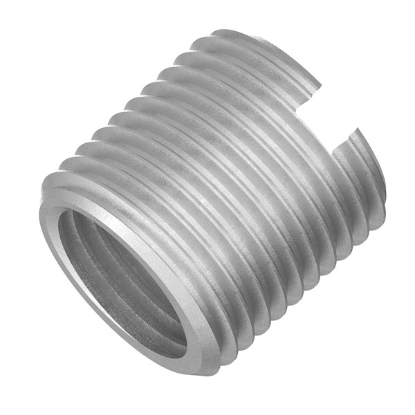 Thin Wall Self Locking Thread Insert, 1/2"-20 Int Thrd Sz, 18-8 Stainless