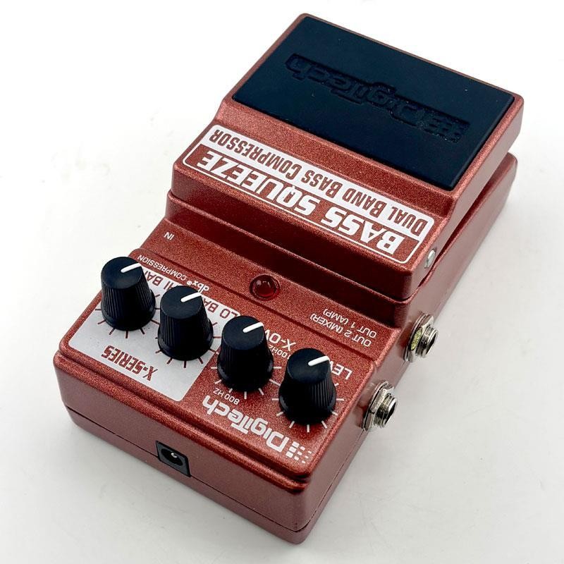 DigiTech Bass Squeeze Compressor Pedal 2392 Tested & Works
