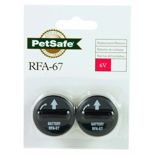 PetSafe RFA-67  6-Volt Lithium Battery 2 Pk