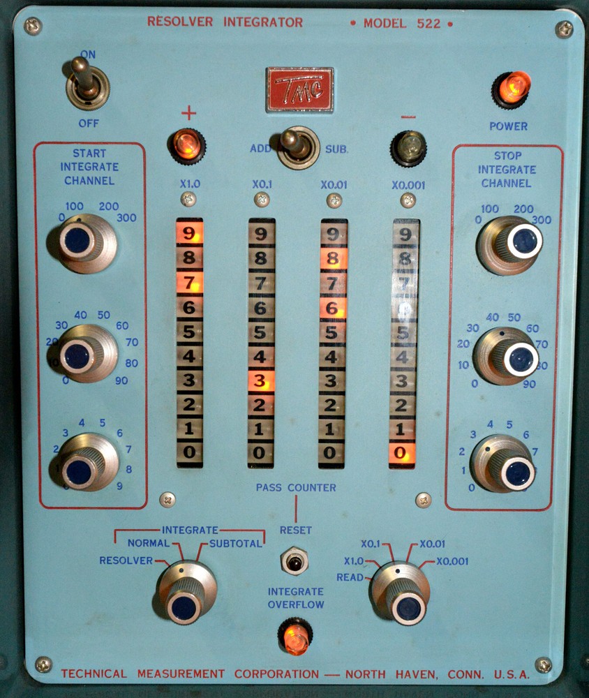 1960s TMC Spectrum Resolver Integrator Model 522