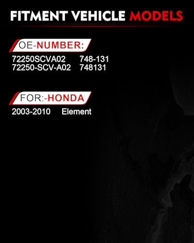 Front Left Driver Side Power Window Regulator with Motor for:-Honda Element