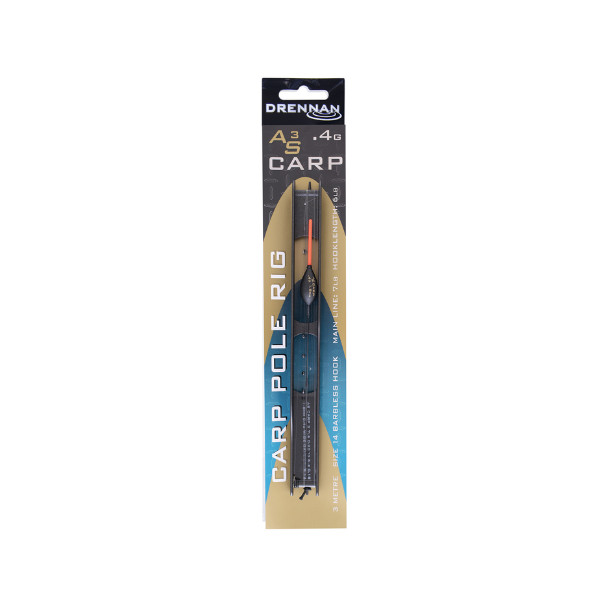 Drennan AS Carp 3 Pole Rig Barbless