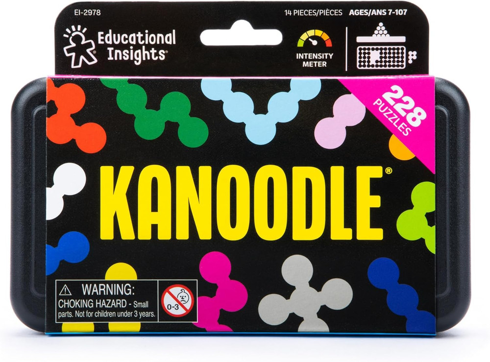 Kanoodle 3D Brain Teaser Puzzle Game, Featuring 200 Challenges, Easter Basket St