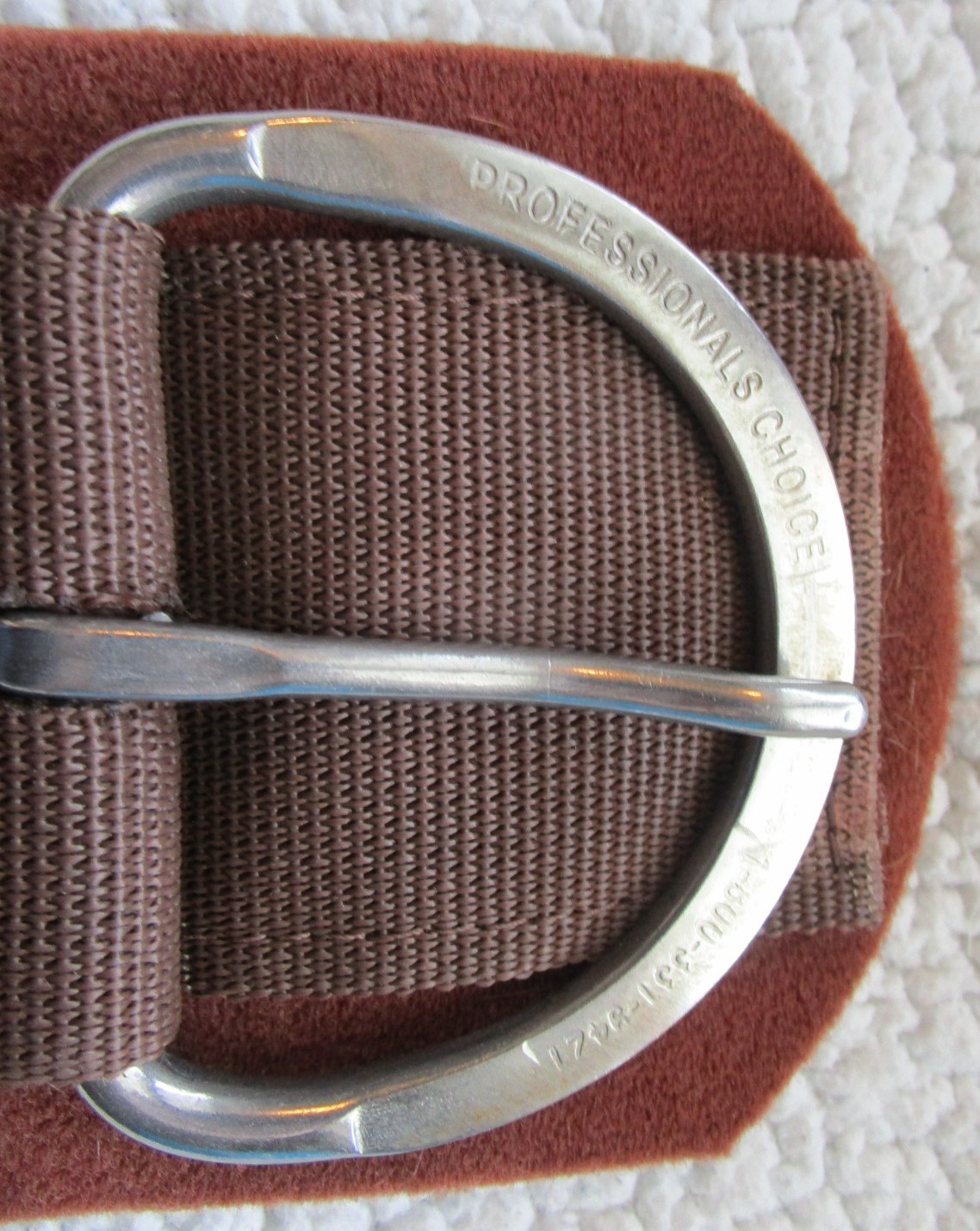 34” Professionals Choice BROWN Western Cinch