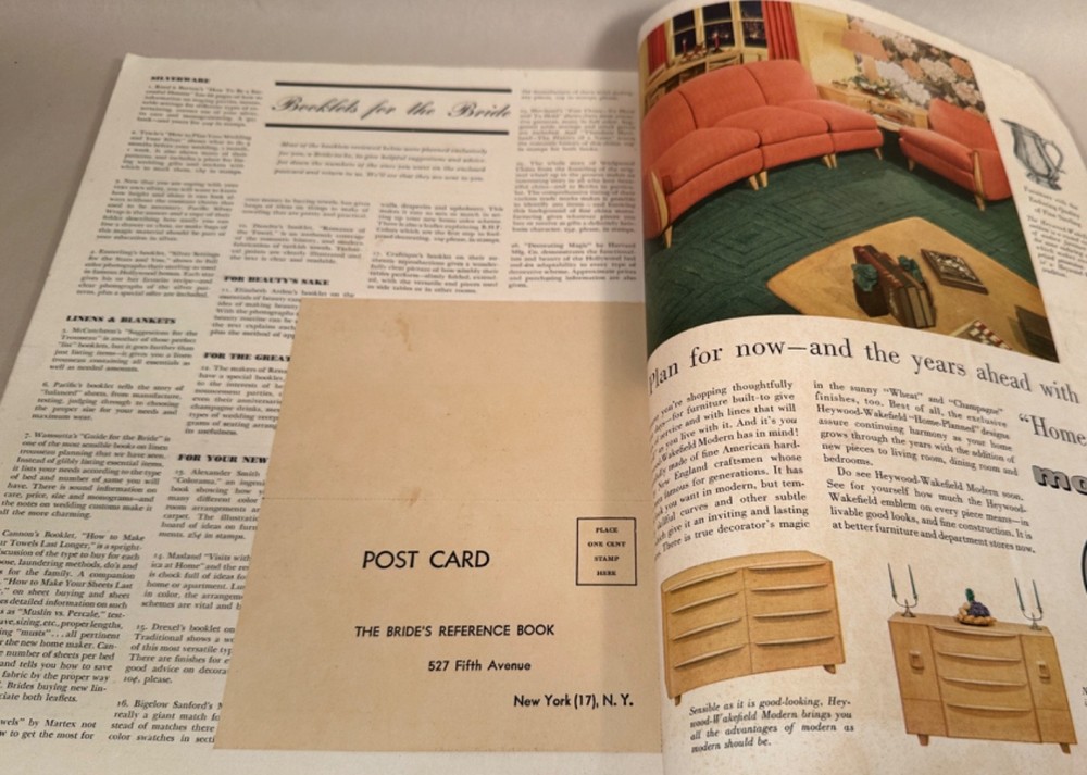 The Bride’s Reference Book, 1950s