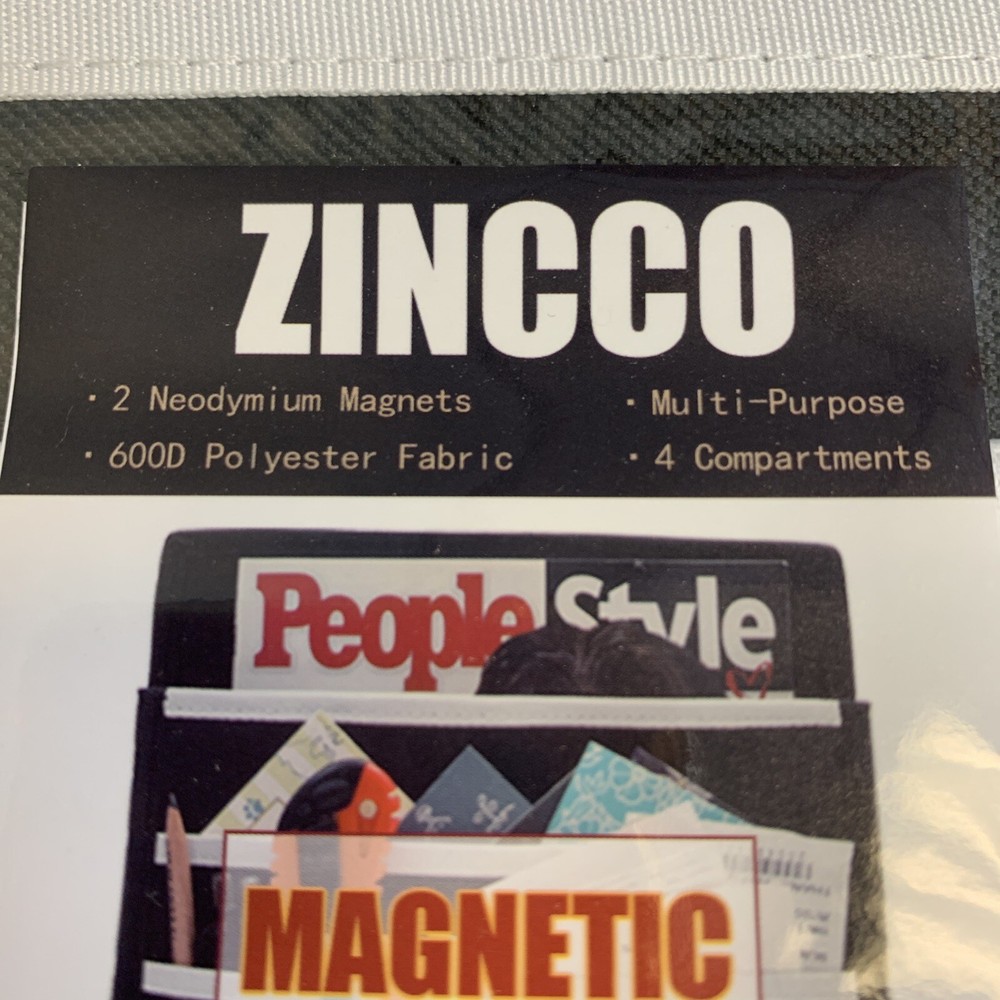 ZINCCO 2 Neodymium Magnets Makes Extra Strong 4 Compartments Multi Purpose