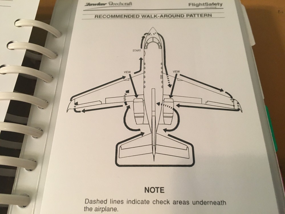 Hawker 900XP Pilot Checklist