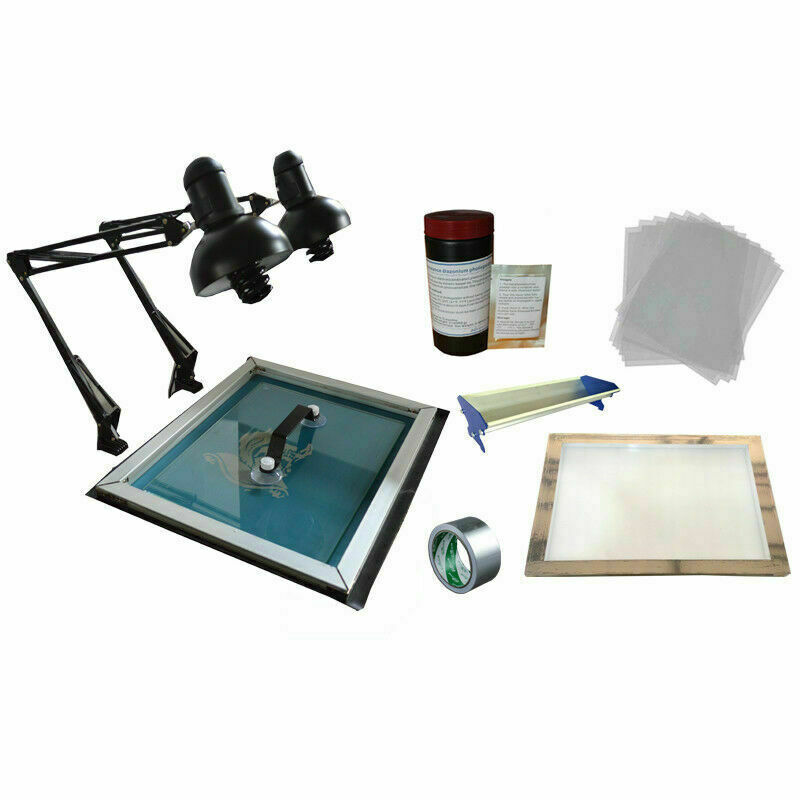 Plate Making Kit:Simple Screen Plate Making Kit Tabletop Working T-shirt 006960
