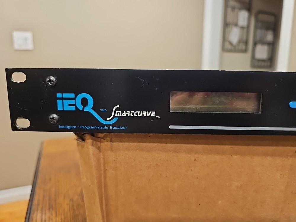 ART iEQ Smartcurve Programmable EQ with Midi Control, Rack Mount