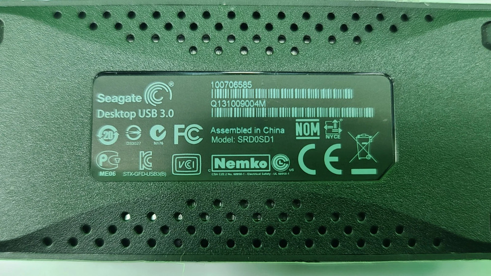 Seagate Desktop Adapter Dock USB 3.0 – SRD0SD1