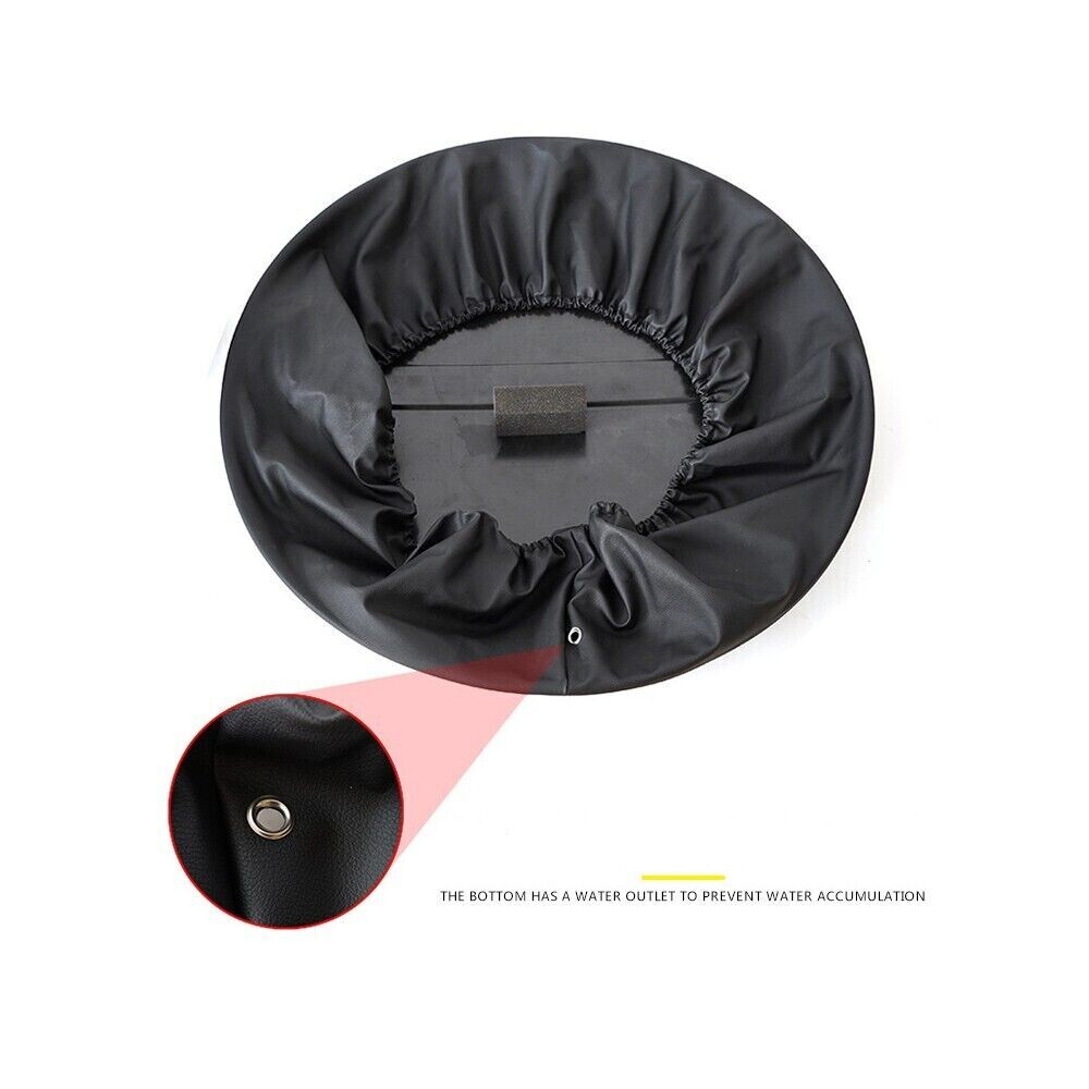 Carpathian Grey Spare Tire Cover Portecor Fits for Defender 90 110 130 2020-2024