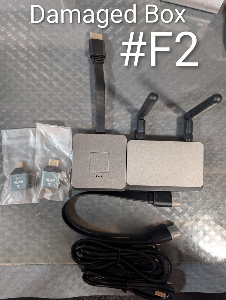 BRAIDOL Wireless HDMI Transmitter/Receiver 4K, Wireless HDMI Adapter Plug & Play