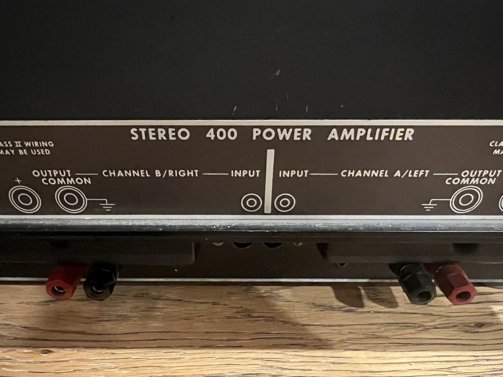 Dynaco Stereo 400 Power Amplifier, Working Condition.