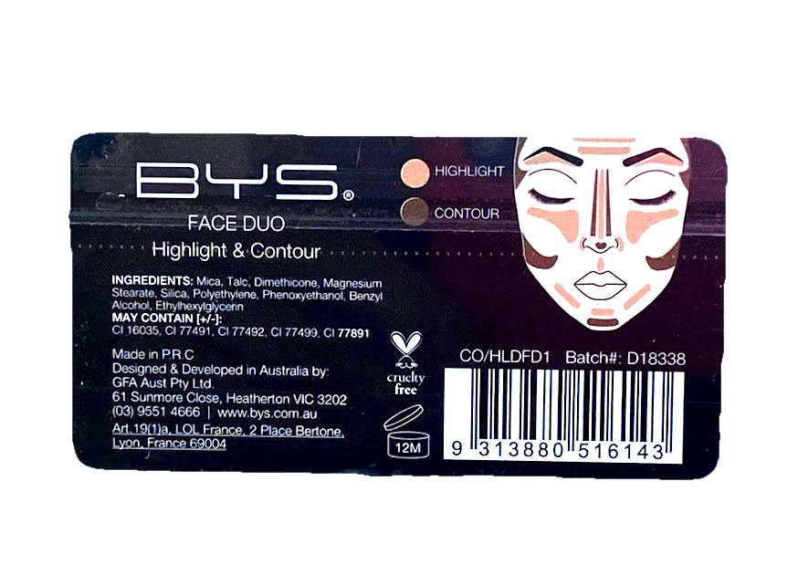 BYS Face Duo Highlight & Contour