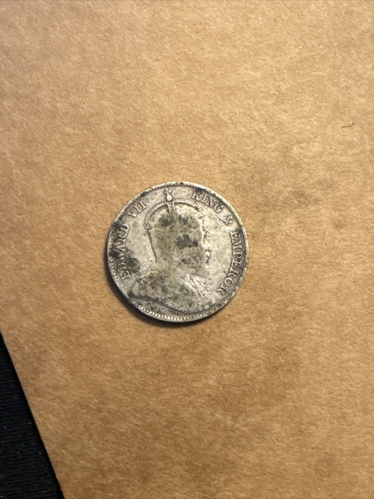 1902 Straits Settlements 10 Cents PE