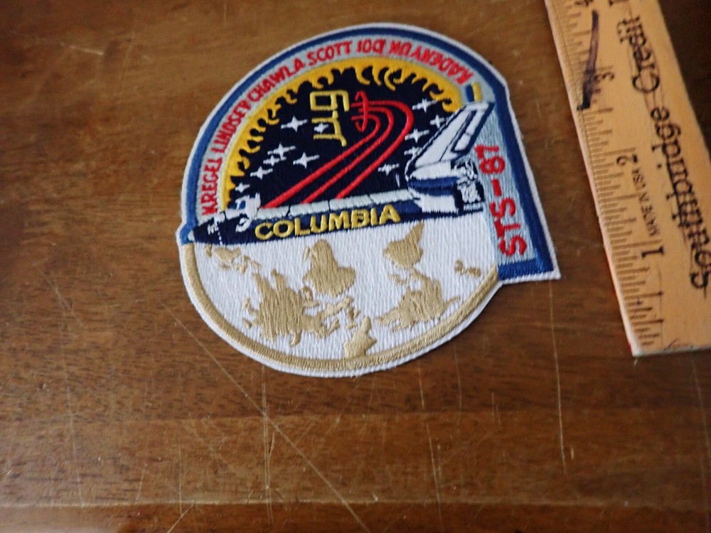 SPACE SHUTTLE COLUMBIA  MISSION  SPACE PATCH   BX 2 #25