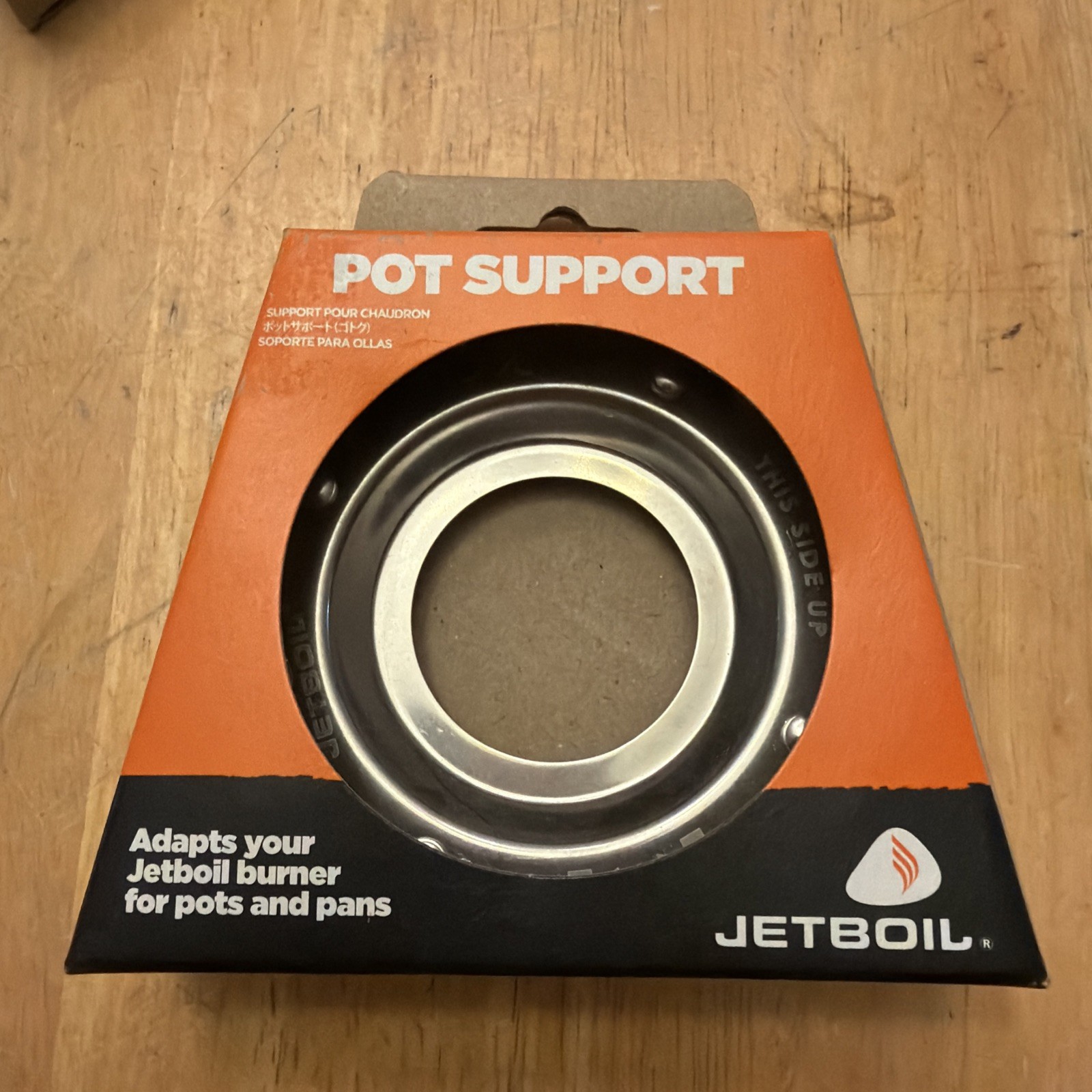 Jetboil Stainless Steel Pot Support Hiking Cooking Camping Stove Pans Burner