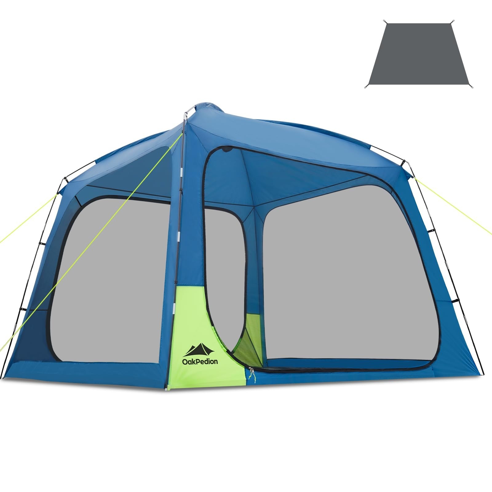 10 X 10ft Screen House Room for Camping, Screened Mesh Net Wall Canopy Tent, ...