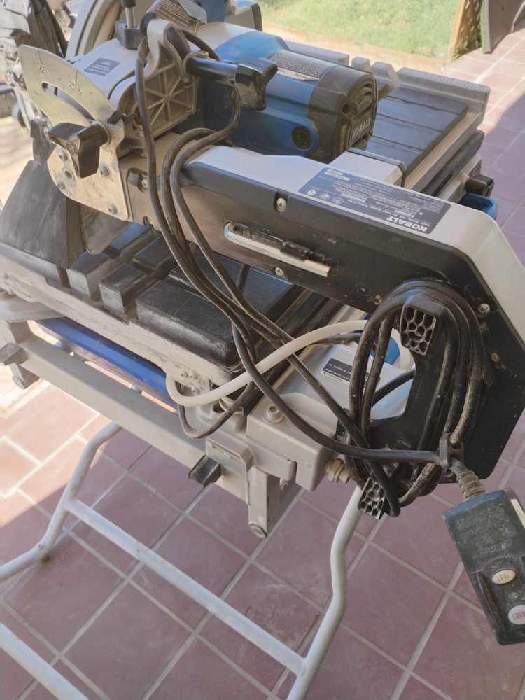 tile saw used only used twice