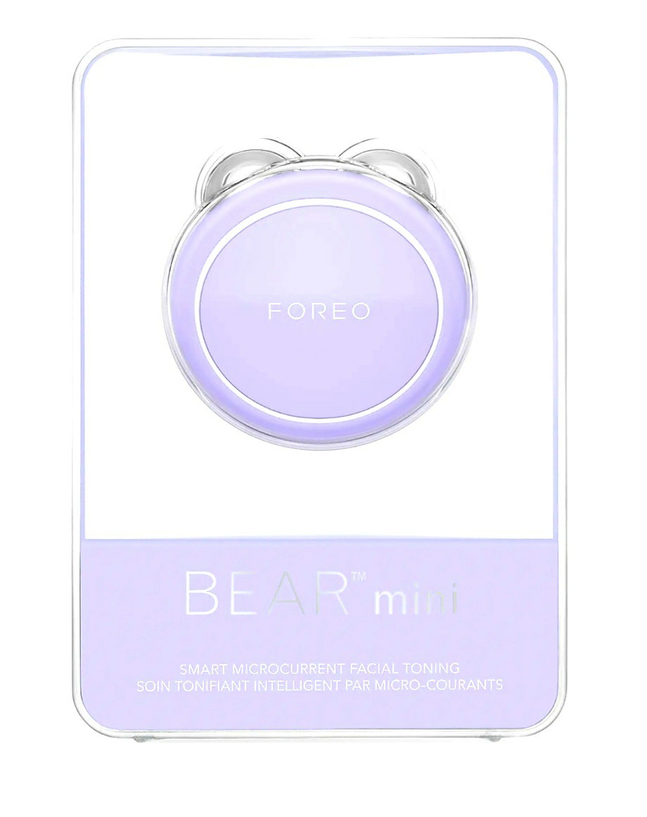 FOREO BEAR MINI Facial Toning Device Lavender. Fast Shipping Brand New In Box