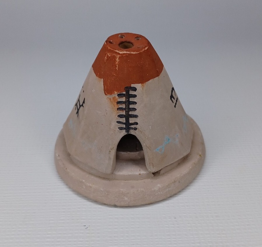 Teepee Shaped Santa Fe Cone Incense Burner