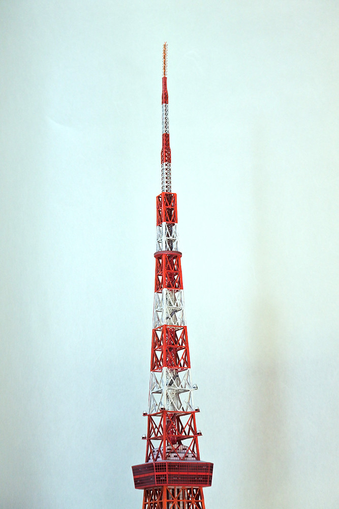 Tokyo Tower DIY Handcraft PAPER MODEL KIT