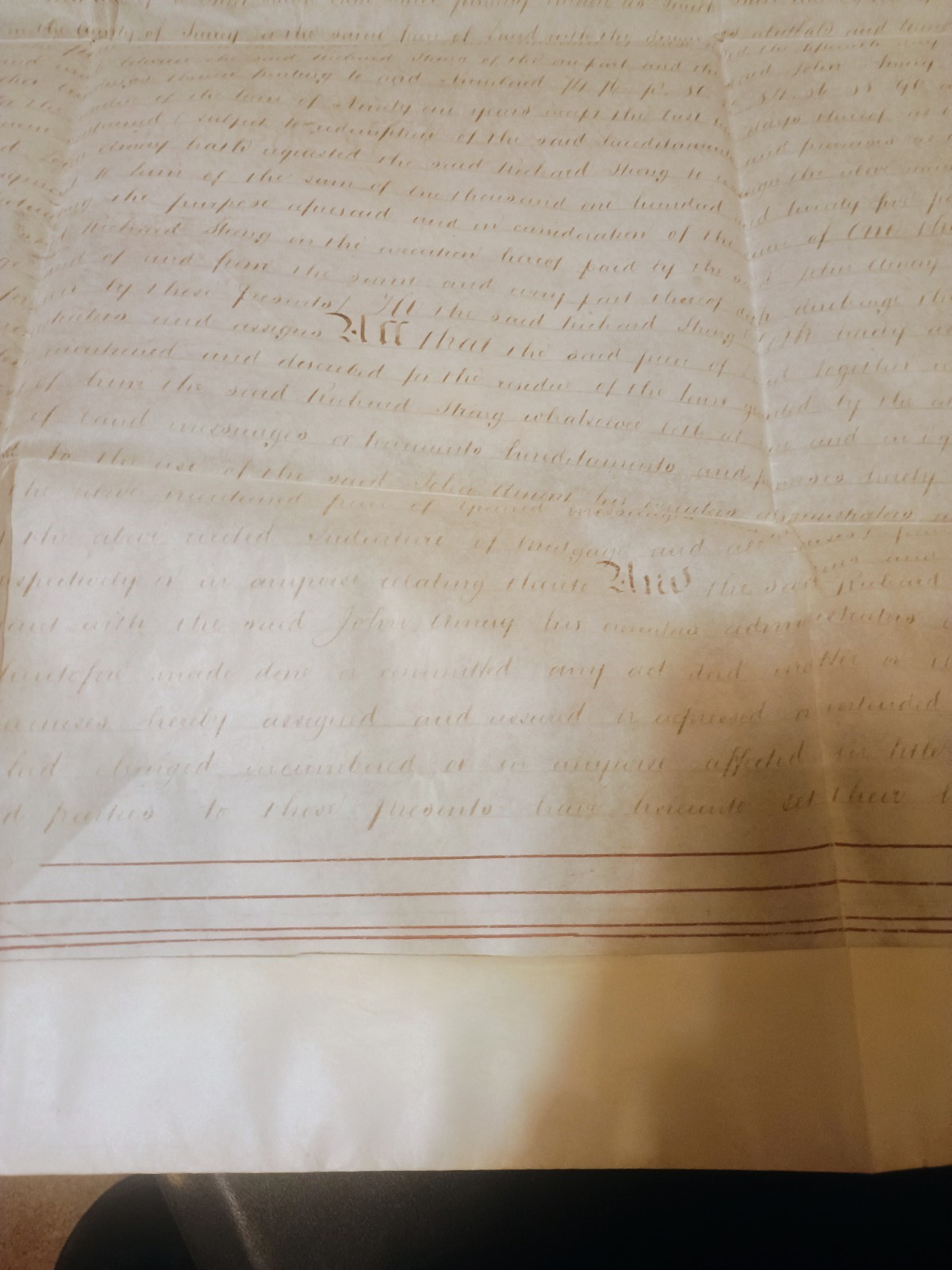 1800s French Document
